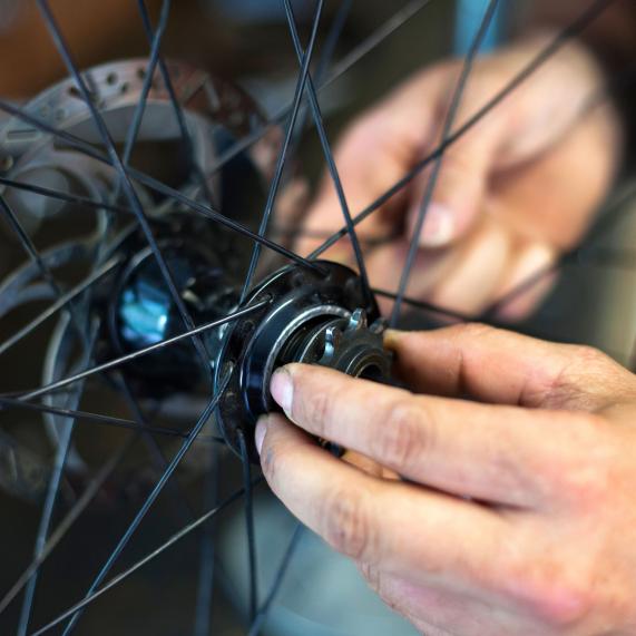 Facilities to keep your bike ready